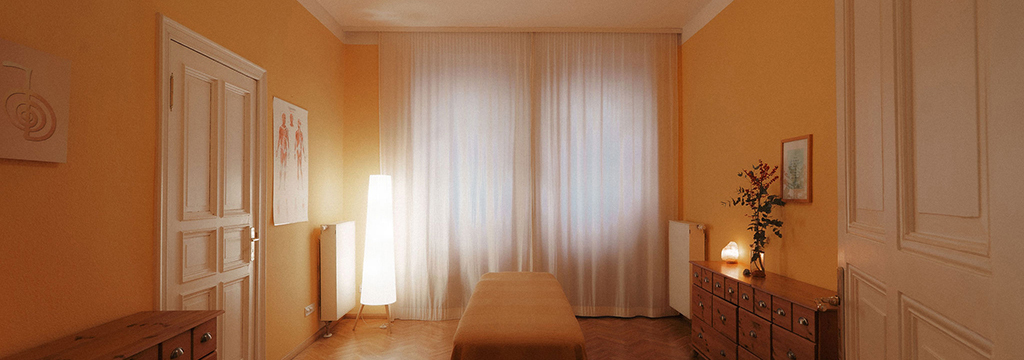 Massageraum in der Naturheilpraxis